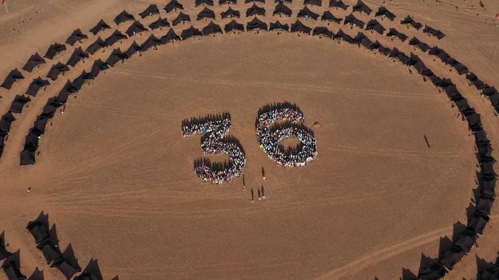Coup d'envoi de la 36è édition du Marathon des sables