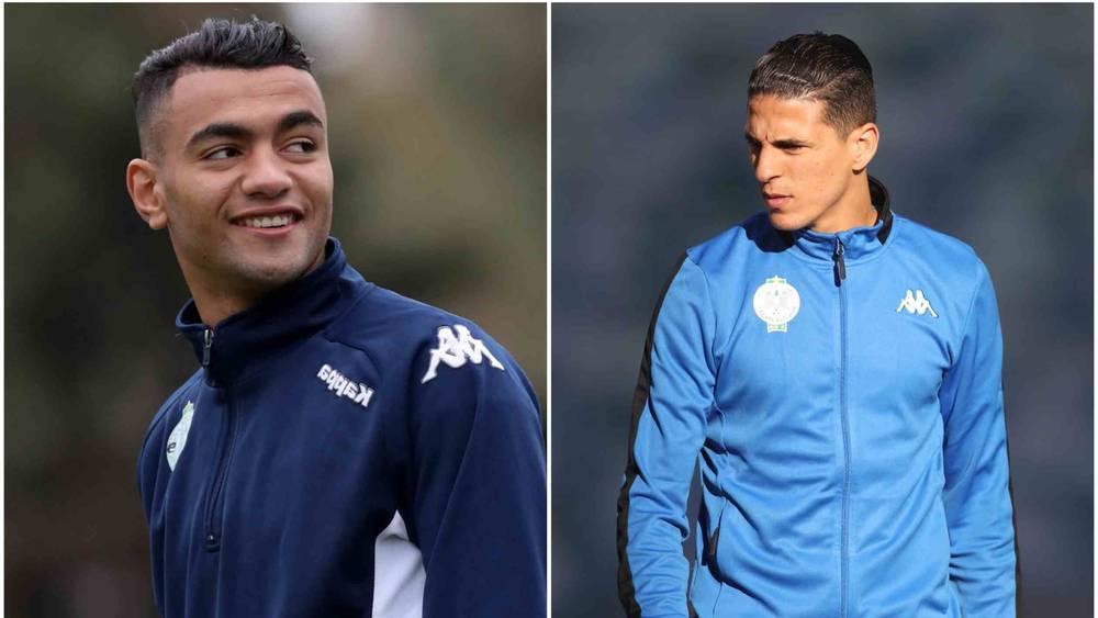 غياب الناهيري ومدكور عن تداريب الرجاء بسبب الإصابة يتواصل واللاعبان يخضعان لبرنامج علاجي يومي