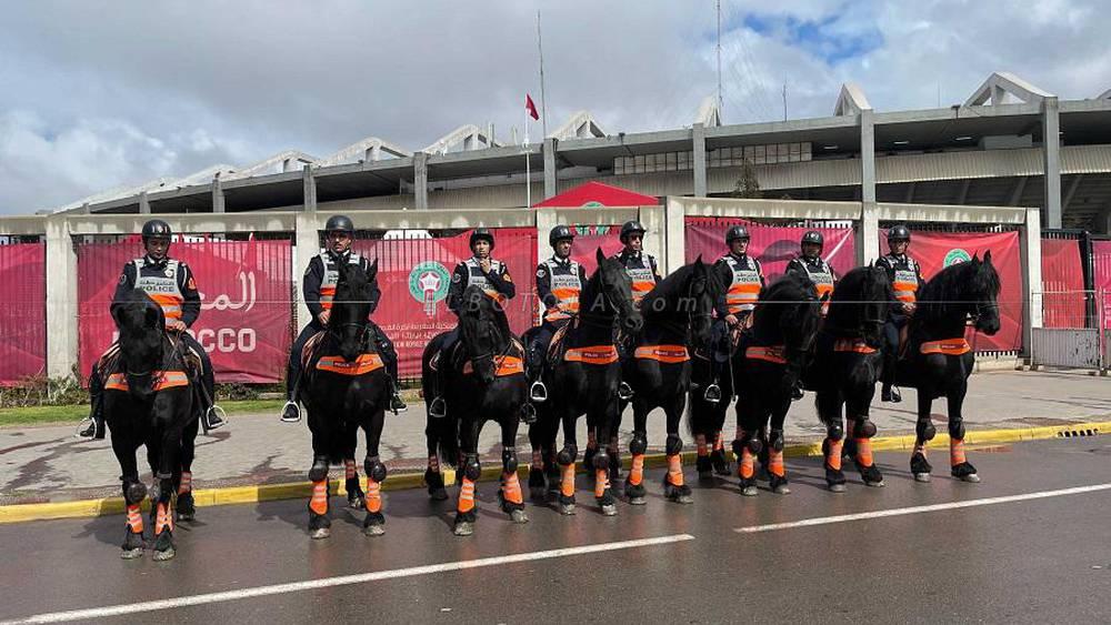 Maroc - RDC : Des renforts de police aux alentours du stade Mohammed V afin de garantir la sécurité