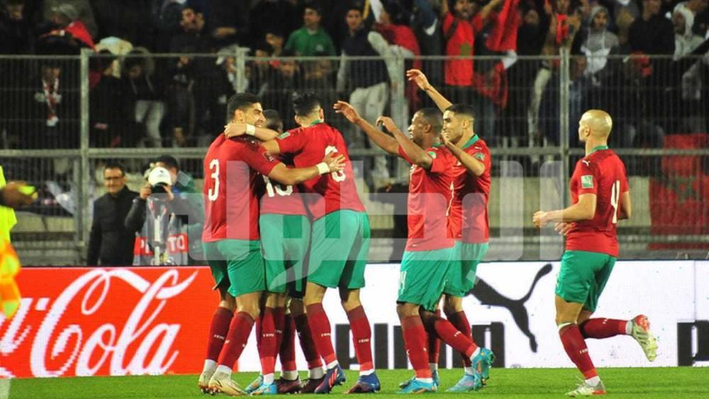 المغرب ينهي الشوط الأول من مباراة الكونغو الديمقراطية بنسبة استحواذ على الكرة بلغت 64% و9 تسديدات نحو المرمى 5 منها "مؤطرة"