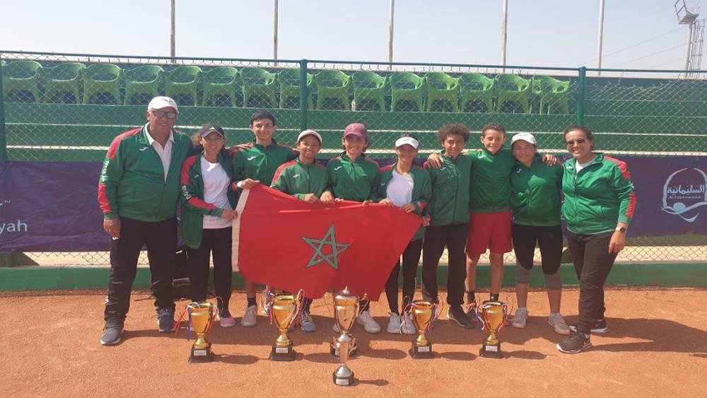 L’équipe marocaine de tennis remporte le Championnat d’Afrique des U14