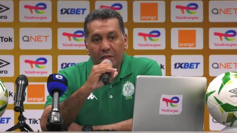 الطاوسي: "هدفنا الفوز على وفاق سطيف.. الرجاء لديه اسمٌ في أفريقيا ينبغي الحفاظ عليه"