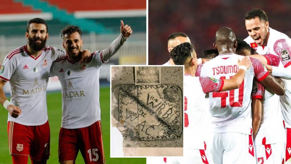 بطاقة بريدية تعود لسنة 1949 تؤكد حينها رعاية نادي الوداد الرياضي لوداد بلكور الجزائري المساهم في تأسيس ش. بلوزداد