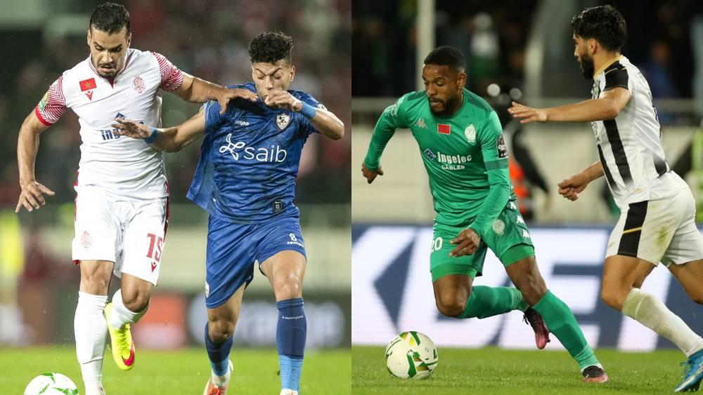 تحديد موعد مبارتي الرجاء ضد الأهلي والوداد أمام شباب بلوزداد في ربع نهائي دوري أبطال أفريقيا