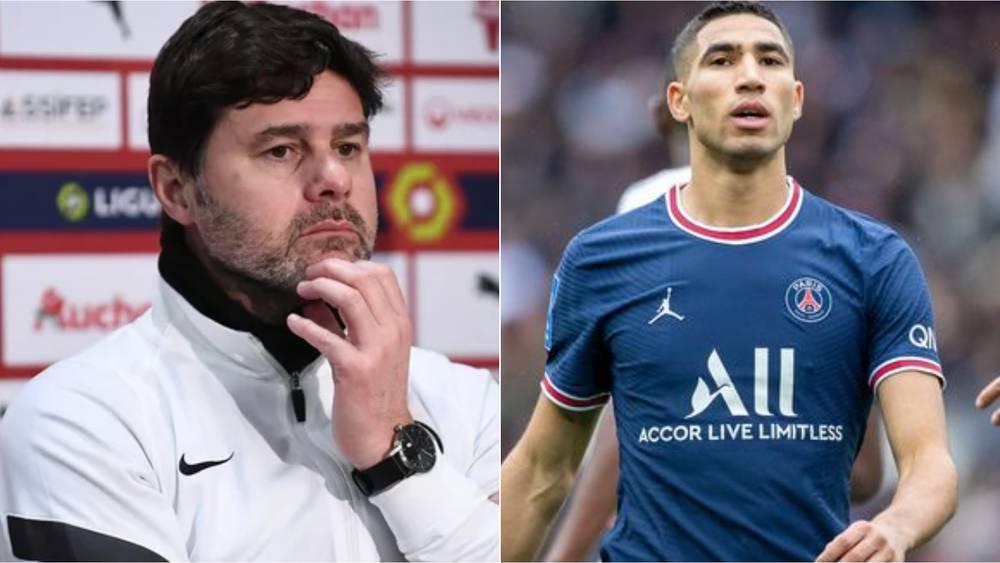 بوكيتينو يرفض الحديث عن رغبة حكيمي في المغادرة ويؤكد: "ليس لدي ما أقوله في هذا الأمر ولا أحب الإجابة عن هذا السؤال"