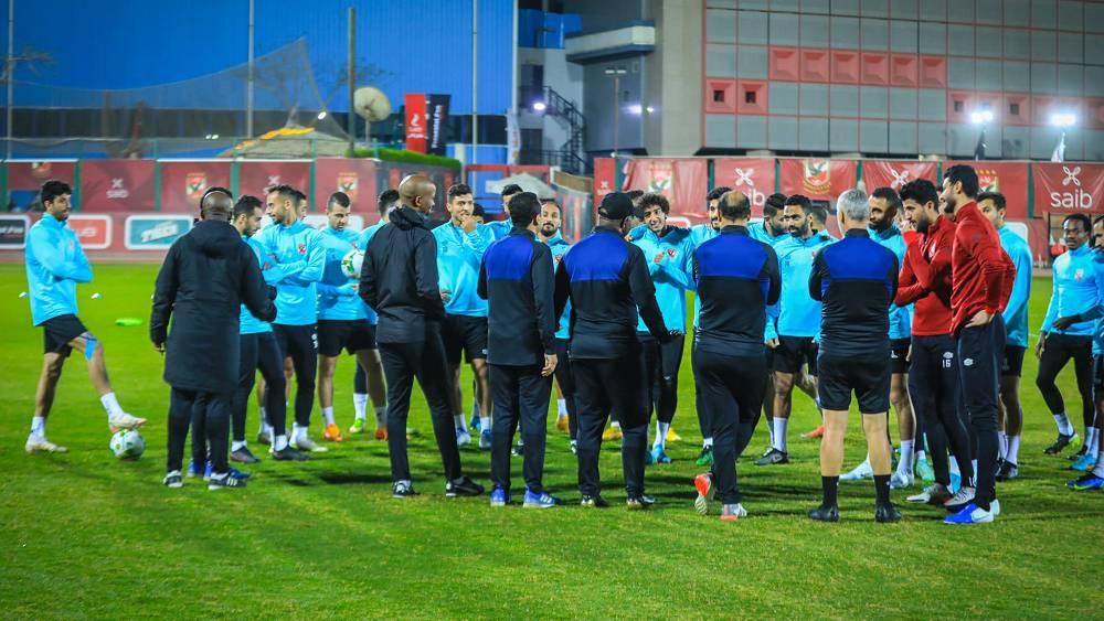 الأهلي يستأنف تداريبه اليوم وموسيماني يجتمع بلاعبيه للكشف عن برنامجه استعدادا لمواجهة الرجاء