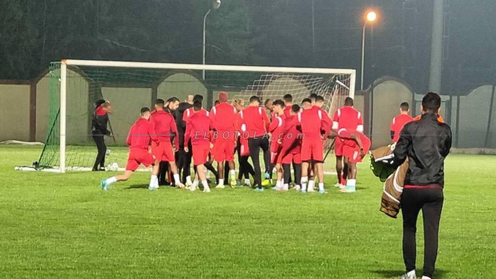 LDC africaine : Achraf Dari présent lors de la dernière séance d'entraînement du Wydad