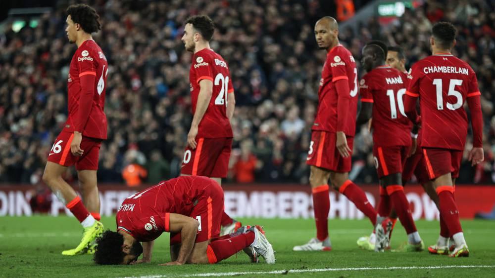 "سجود" محمد صلاح بعد تسجيل الأهداف موضوع نقاش في "المحكمة الأمريكية العليا"