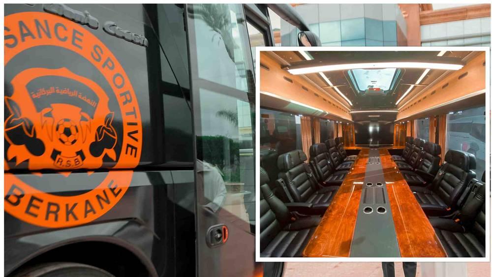 نهضة بركان يُقدّم حافلته الجديدة بعد فشل مسؤولي الرجاء الرياضي في اقتنائها