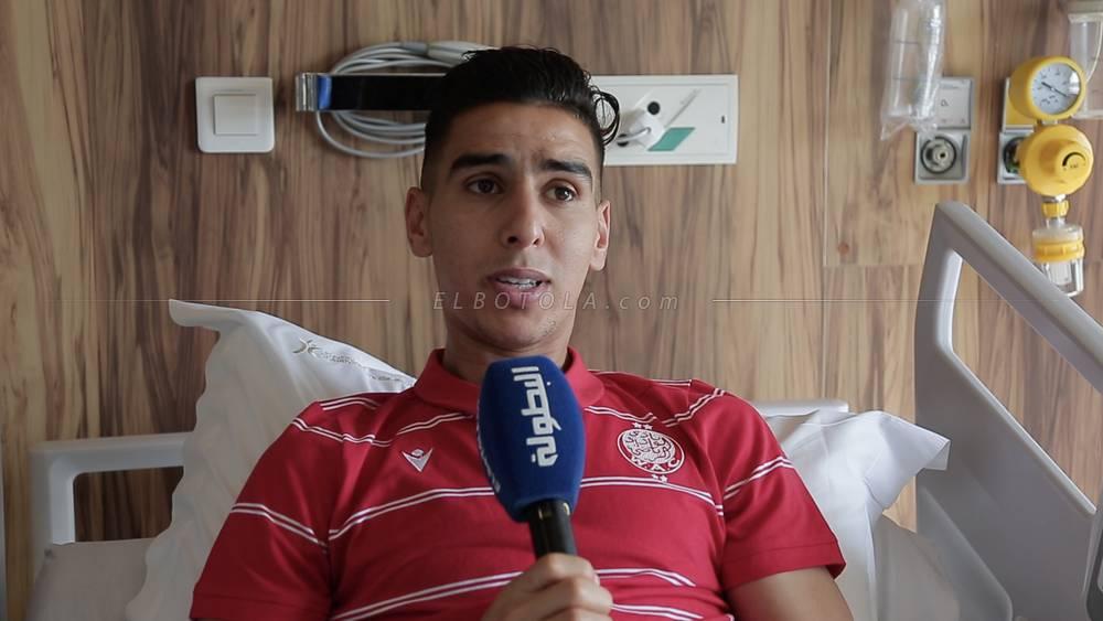 مؤيد اللافي لـ"البطولة": "أشكر الجميع على المساندة وسأخضع لفحوصات جديدة للحسم في الإصابة.. تدخل طرخات لم يكن مقصودا والخير فيما اختاره الله"