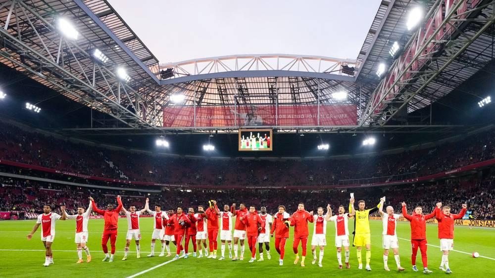 أياكس يقترب خطوة جديدة من لقب الدوري الهولندي