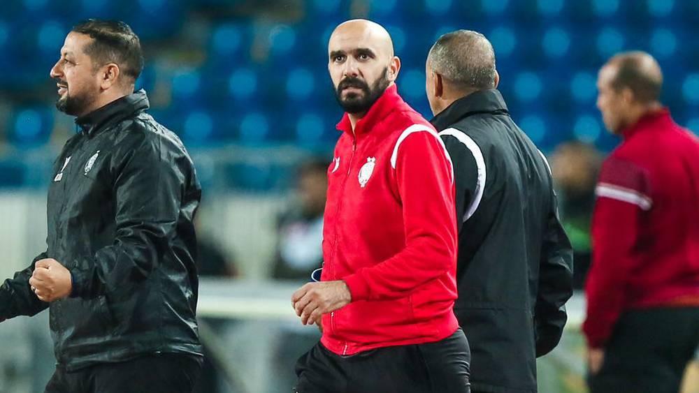 الركراكي يمنح لاعبي الوداد يومي راحة بمناسبة عيد الفطر