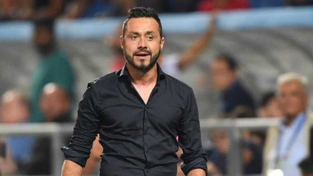 L'entraîneur Roberto De Zerbi (Chakhtior Donetsk) sur le départ