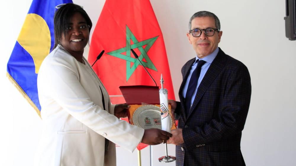 النادي البلدي النسوي العيون يحظى باستقبال سفير المغرب ببلجيكا ورئيس برلمان بروكسيل