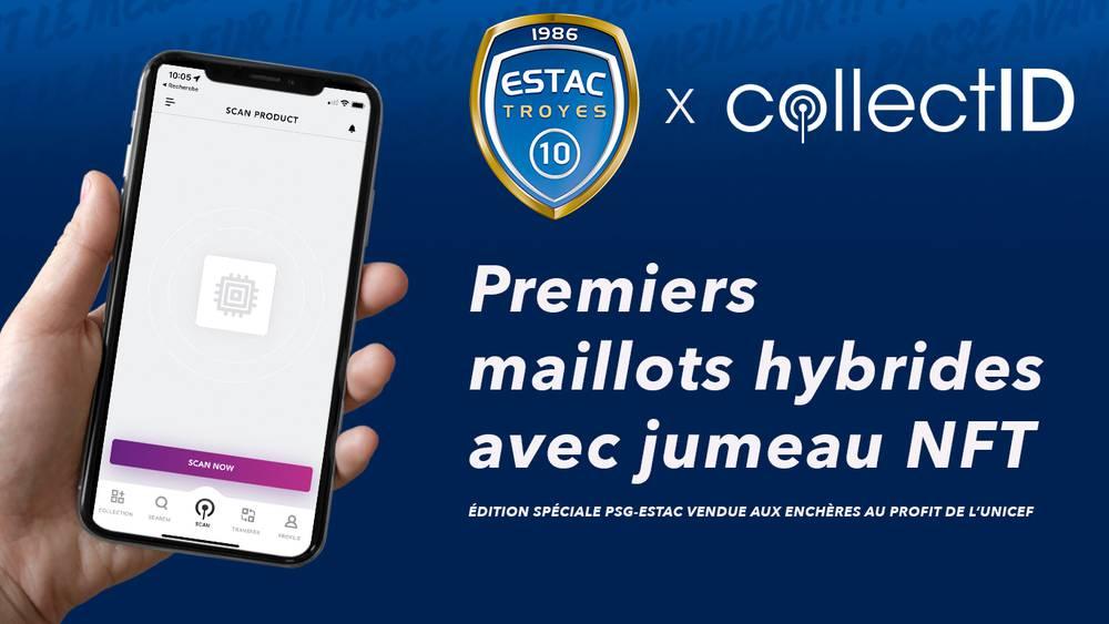 Ligue 1 : Un maillot NFT pour Troyes face au PSG