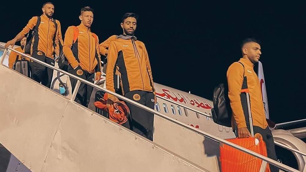 بعثة نهضة بركان تحط الرحال قبل لحظات في "لوبومباشي" تأهبا لمواجهة تي بي مازيمبي الكونغولي