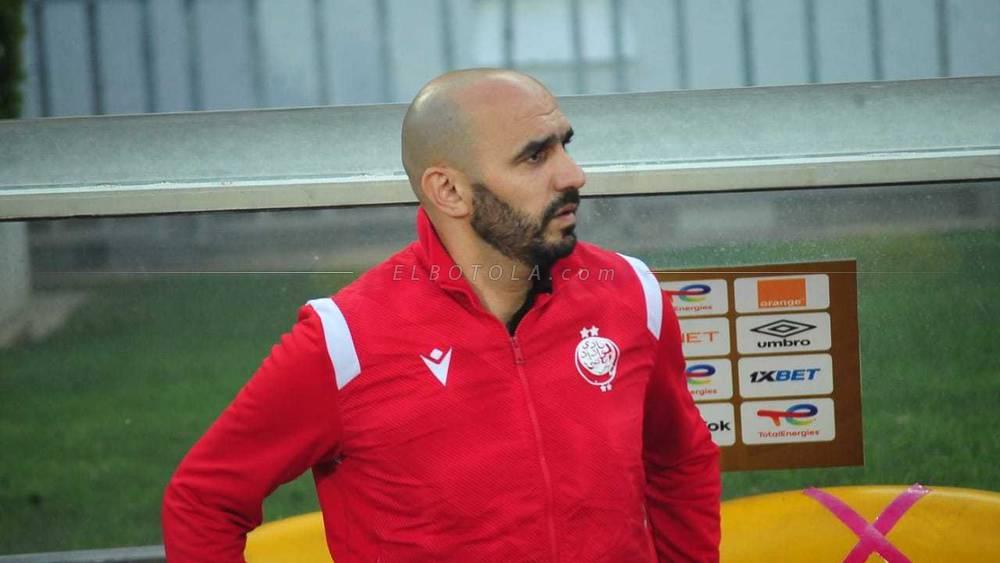 الركراكي: "الله يْحفظكم هَاد السِيمانة متْهضرُوش بْزاف راهْ الوداد هِي لِّي غادِي تلْعب نهائي تشامبيونزليغ كيفما كانت الطريقة باشْ تْأهلنا"