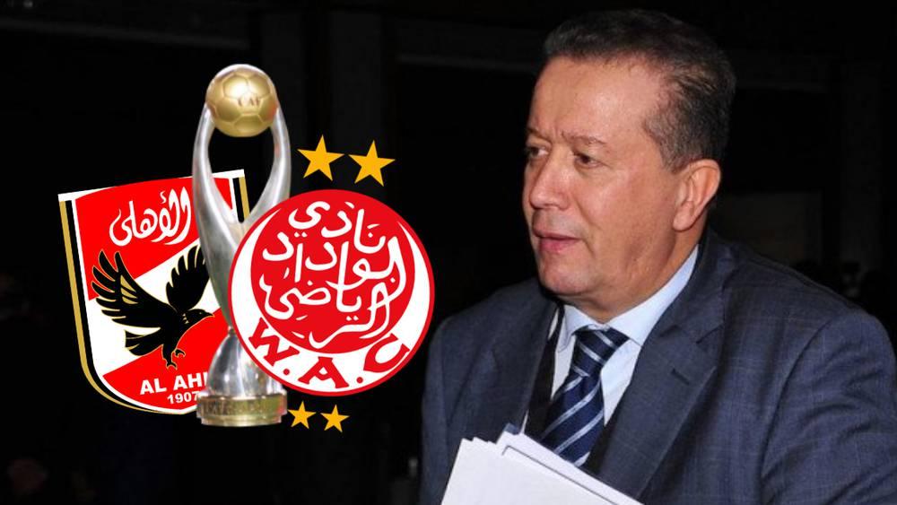 مقروف: "من العيب والعار أن يطالب الأهلي بضمانات أمنية والمباراة في المملكة المغربية"