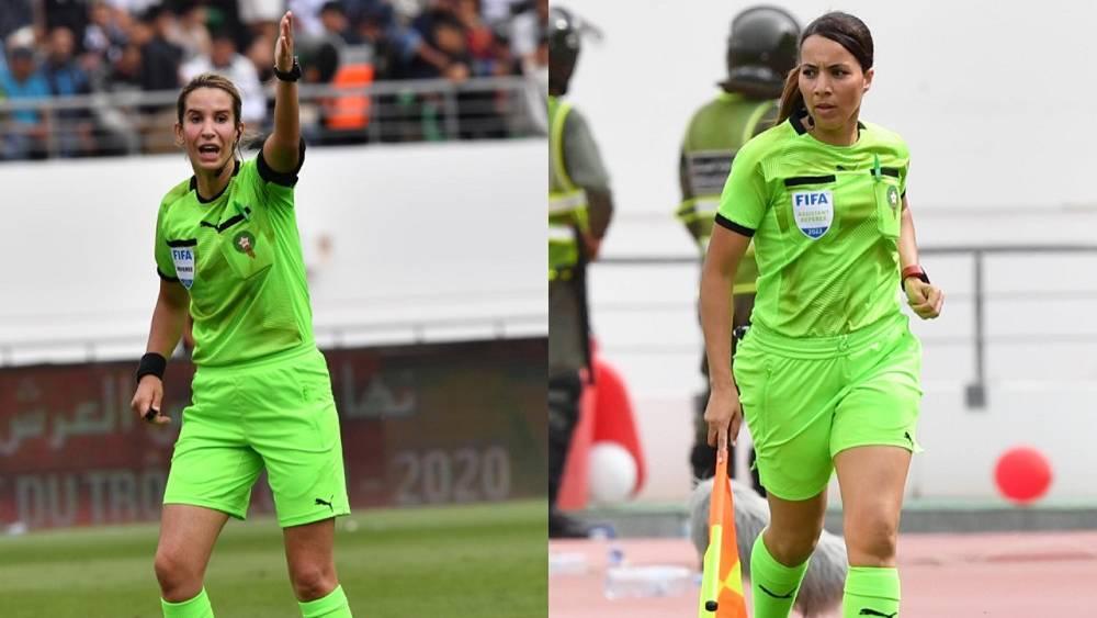 "الفيفا" يُعيِّن المغربيتان كربوبي وجرمومي ضمن قائمة حكمات كأس العالم للسيدات لأقل من 20 سنة "كوستاريكا 2022"