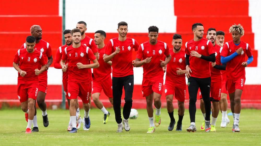 La dernière séance d'entraînement des rouges avant la finale contre Al Ahly