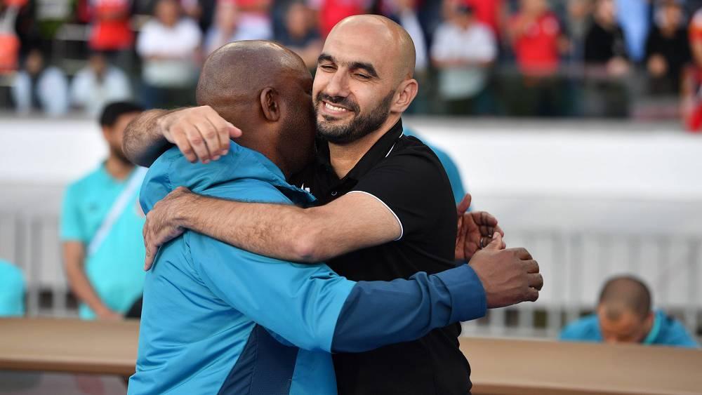 الركراكي: "جئت للوداد من أجل التتويج بعصبة الأبطال وسنواصل العمل لتحقيق الثلاثية التاريخية"