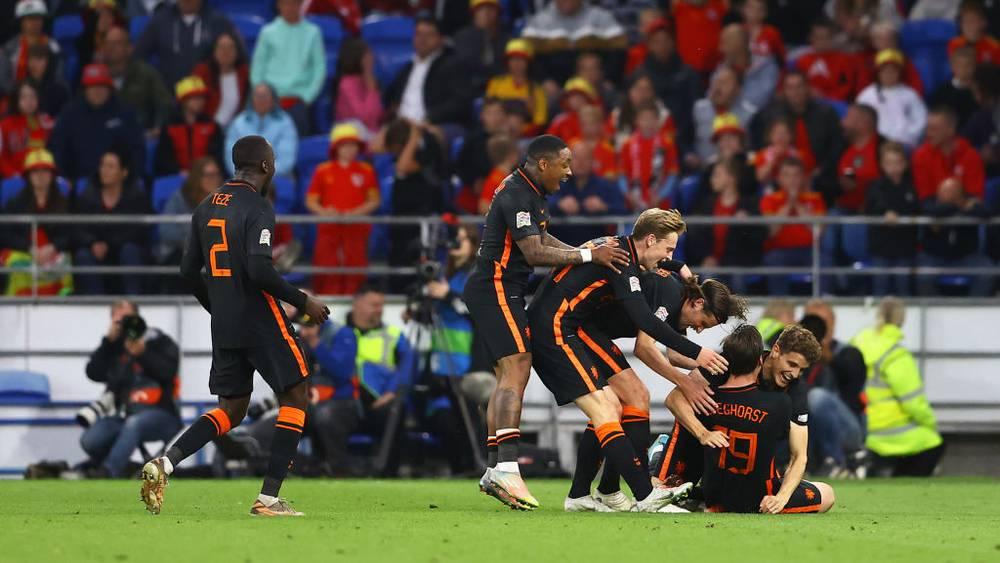 دوري الأمم الأوروبية / هولندا تسقط ويلز في الدقيقة الرابعة من الوقت بدل الضائع