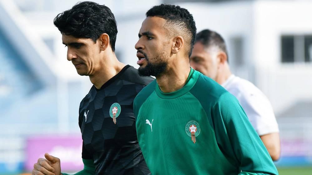 المنتخب المغربي يواصل استعداداته لمباراة ليبيريا بحصة تدريبية على أرضية ملعب "الأب جيكو"