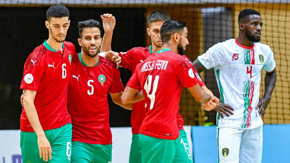 كأس العرب لـ"الفوتسال"/ المنتخب المغربي ينهي دور المجموعات مسجلا "35 هدفا"