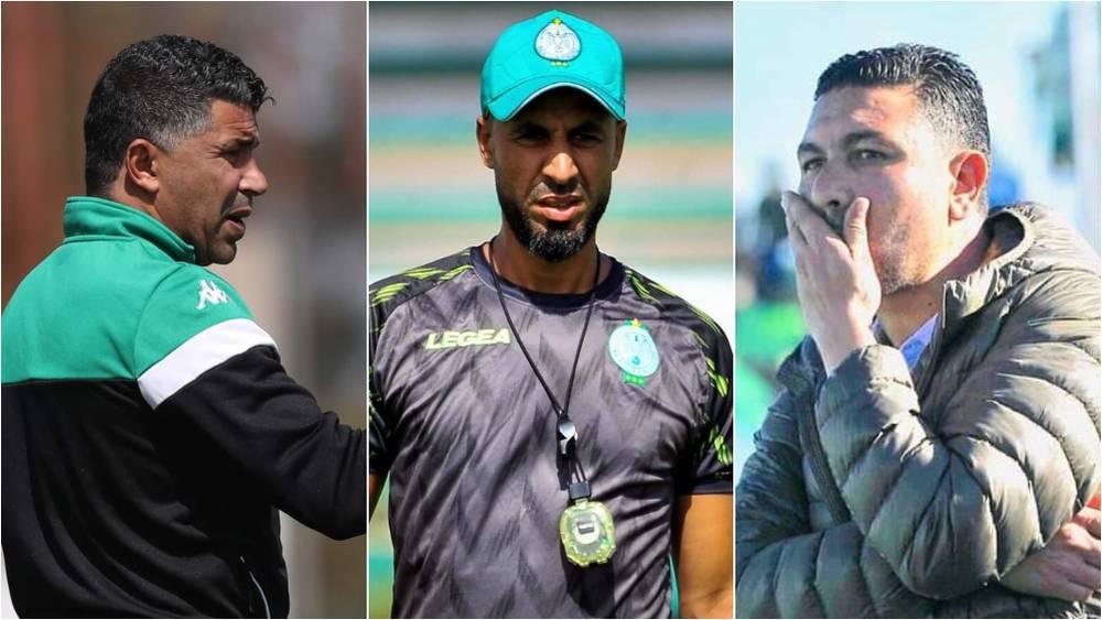 البدراوي يقيل البكاري ويُسند قيادة الرجاء للثلاثي أبو شروان والمباركي وفهمي