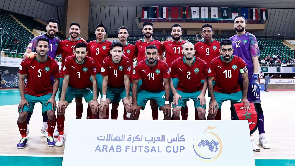 كأس العرب لـ"الفوتسال"/ المنتخب المغربي يواجه في النهائي نظيره العراقي وعينه على التتويج باللقب الثاني تواليا