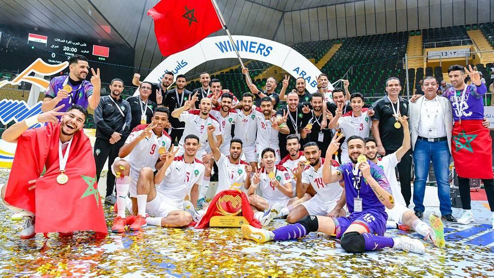 المسرار: "لقب كأس العرب جاء نتيجة عمل كبير للاعبين والمدرب ونهدي هذا التتويج للشعب المغربي"