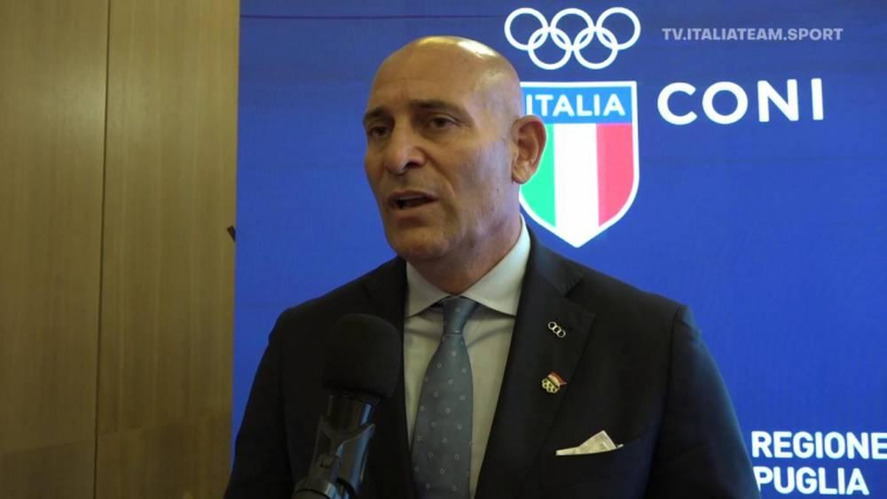 "تيزانو" رئيس اللجنة الدولية للألعاب المتوسطية: "نحاول إنهاء الدورة الحالية بأفضل طريقة ممكنة ونسخة 'تارانتو 2026' ستكون ألعابًا رائعة دون إهدار يورو واحد"