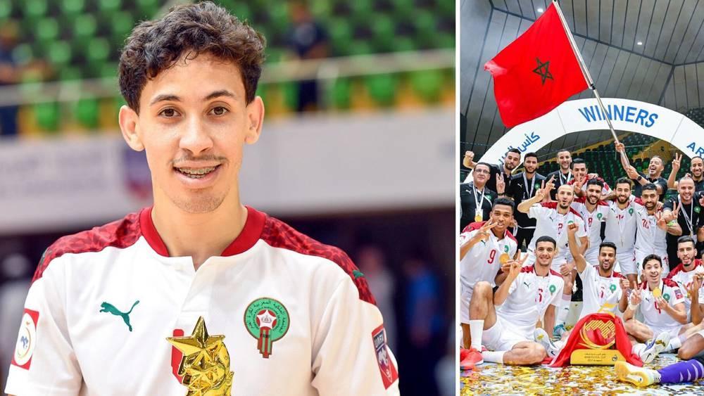 يوسف جواد لـ"البطولة": "تتويجنا بكأس العرب لم يأت صدفة بل ثمرة عمل لمدة طويلة مع المدرب الدكيك وأشكر الجماهير المغربية على المساندة"