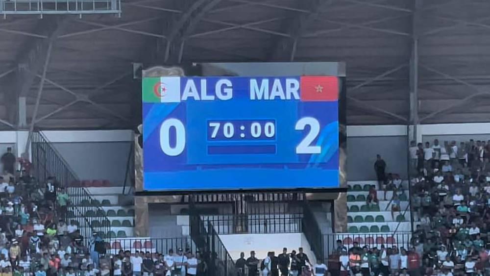 الألعاب المتوسطية/ وكالة الأنباء الجزائرية عن الخسارة أمام المغرب في منافسات كرة القدم 'رجال': "هزيمة مُرّة بعثرت حسابات المنتخب"
