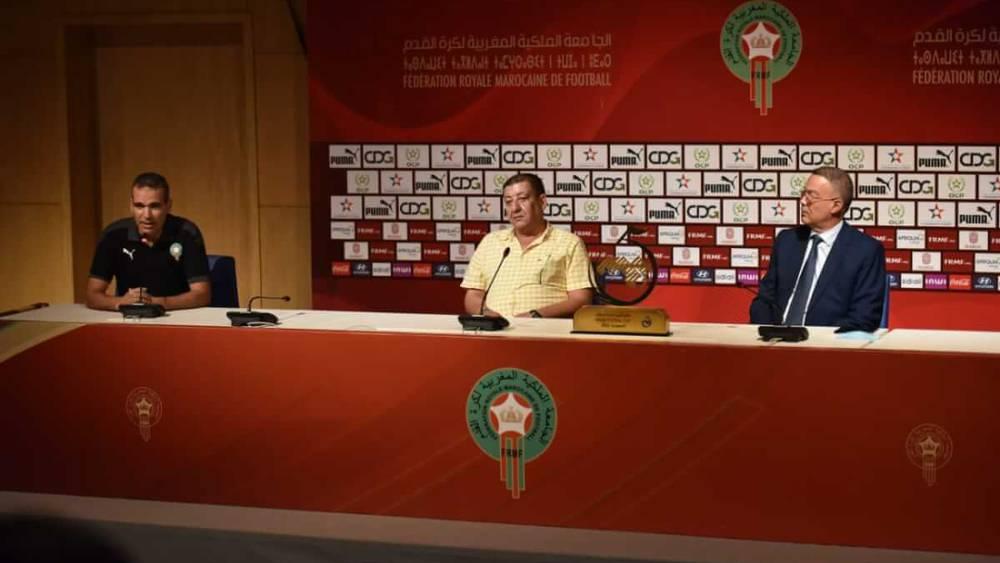 لقجع يستقبل منتخب "الفوتسال" بعد تتويجه بلقب كأس العرب في السعودية