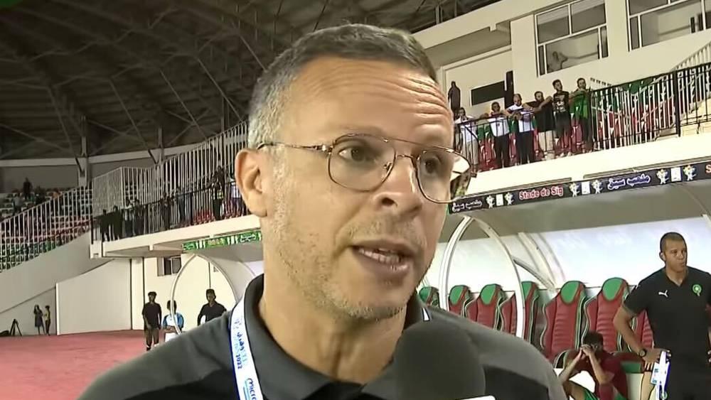 مدرب المنتخب المغربي لأقل من 18 سنة: "طبعا أنا محبط لكننا واجهنا منتخب إيطاليا القوي والصعب"