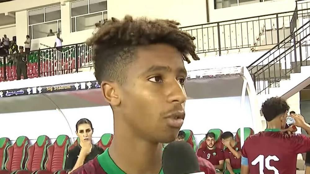 عبد الله بعلال (لاعب المنتخب المغربي لأقل من 18 سنة): "مستاؤون بسبب خسارتنا أمام إيطاليا.. هذه هي كرة القدم وعلينا مواصلة العمل"