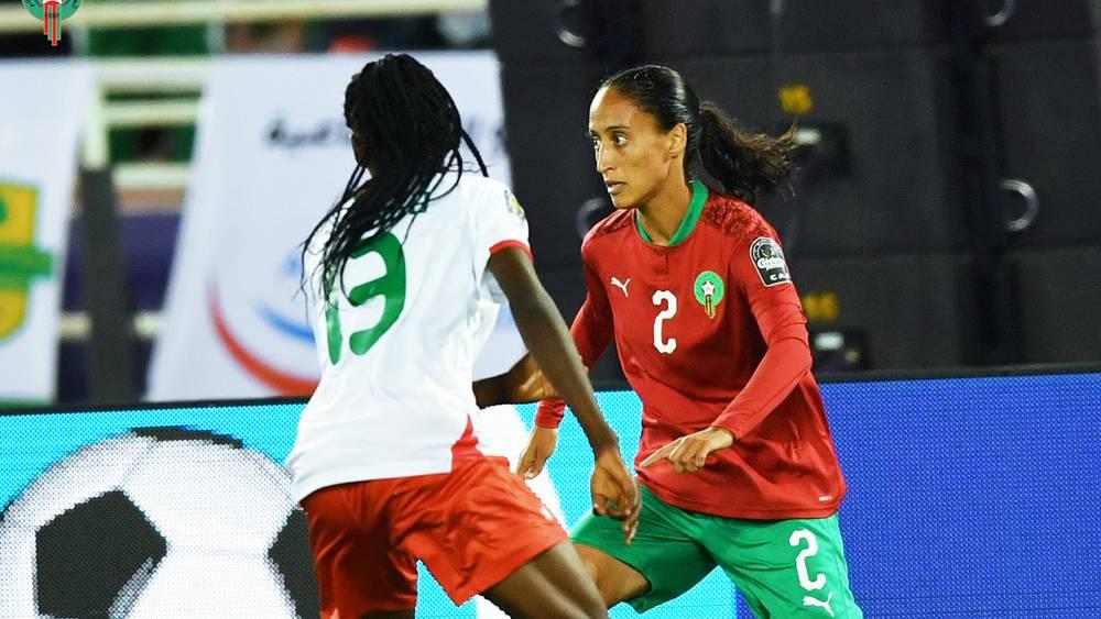 زينب الرضواني تتوج أفضل لاعبة في مباراة تأهل المغرب لربع النهائي بعد الانتصار على أوغندا (1-3)