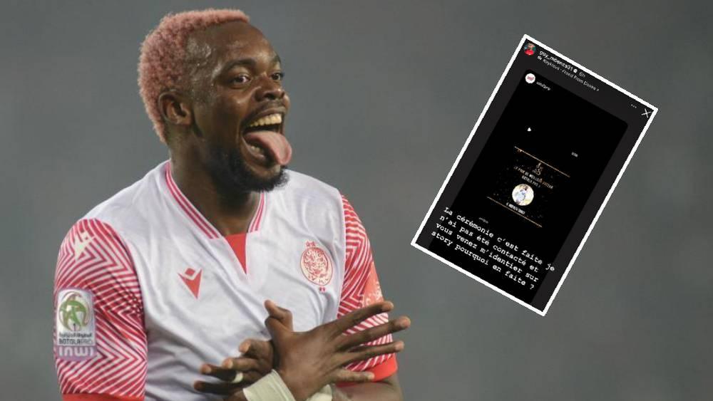 مبينزا "يفضح" الاتحاد المغربي للاعبين المحترفين بسبب حفل توزيع الجوائز