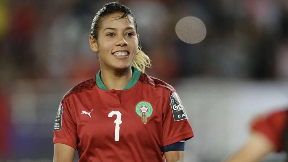 "كان" السيدات المغرب 2022/ غزلان الشباك تتوج كـ"أحسن لاعبة" في مباراة التأهل لـ"المونديال" أمام بوتسوانا