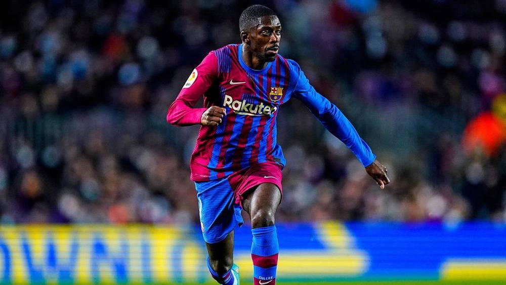 برشلونة يعلن عن تجديد عقد لاعبه ديمبيلي حتى 2024