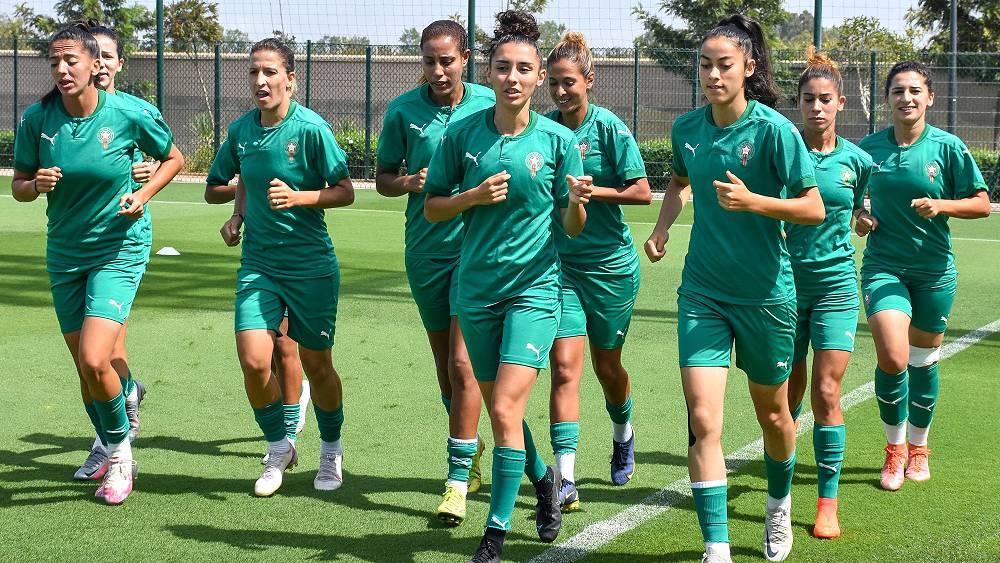 المنتخب المغربي يبدأ استعداداته لمباراة المربع الذهبي لـ"كأس أمم أفريقيا للسيدات 2022"