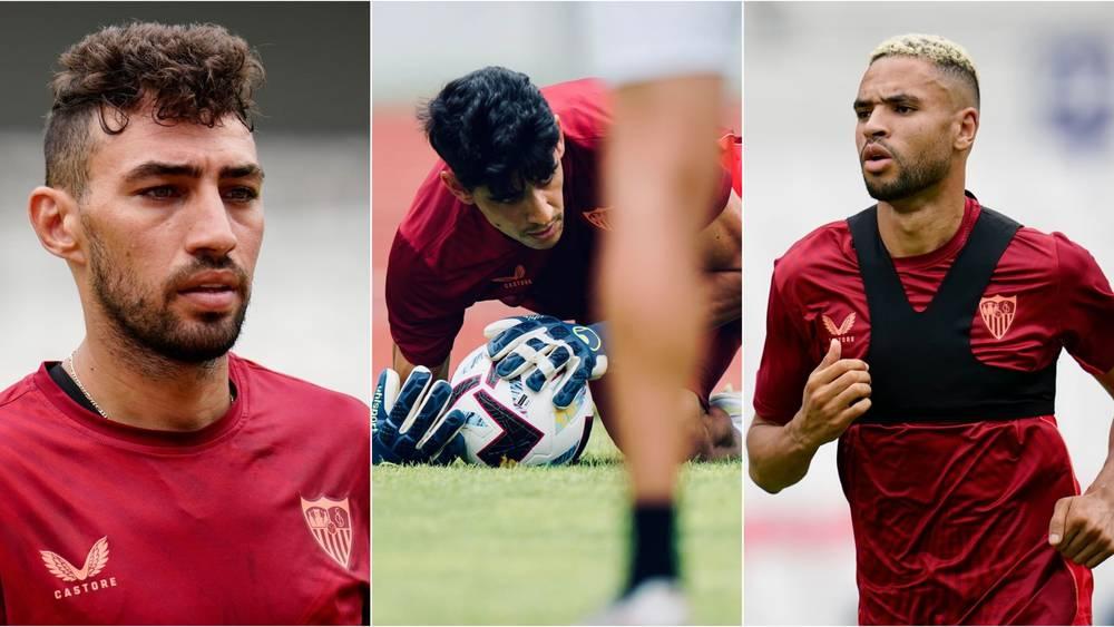 بونو والنصيري غائبان عن قائمة إشبيلية لمباراة توتتنهام الإعدادية وحضور للحدادي في دكة البدلاء