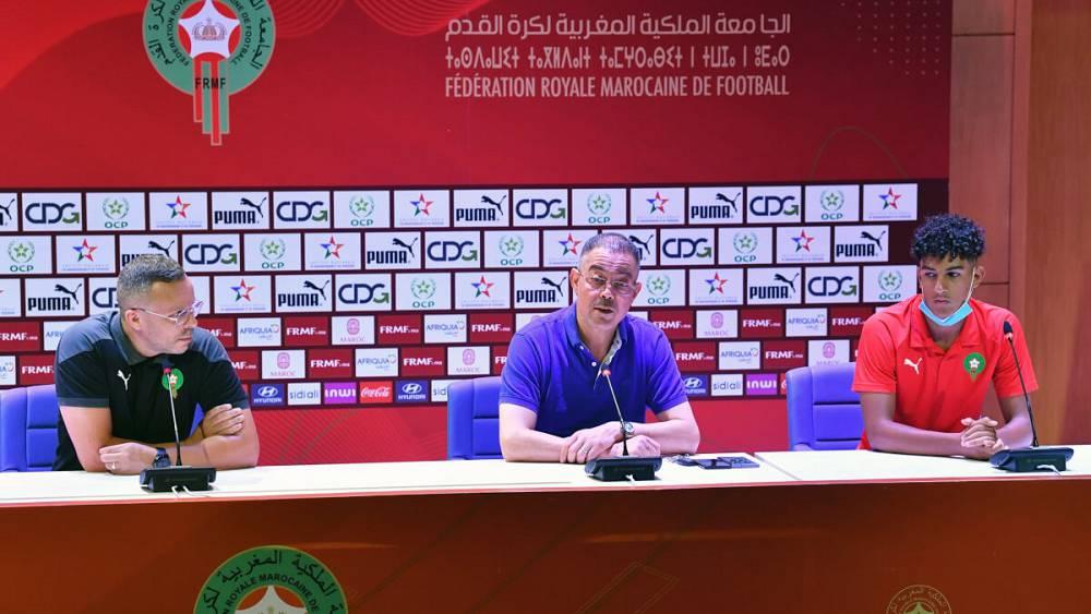 رئيس الجامعة لقجع يستقبل لاعبي المنتخب المغربي لأقل من 20 سنة لتحفيزهم قبل المشاركة في كأس العرب للشبان بالسعودية