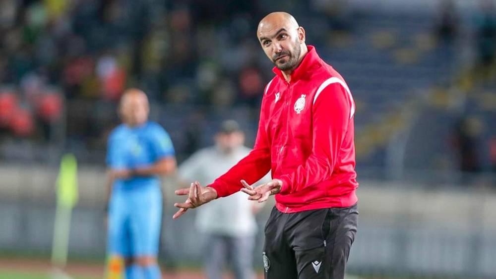 الركراكي: "توجنا بالدوري والعصبة وبلغنا نهائي كأس العرش.. نحن أفضل فريق في أفريقيا"