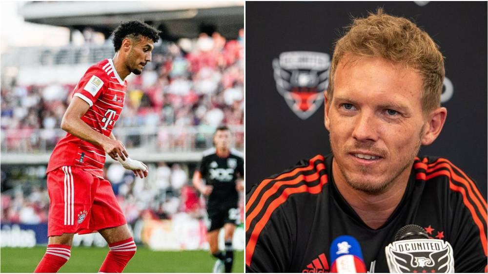 ناغلسمان بعد أول مباراة لمزراوي مع بايرن ميونيخ: "أنا راض عنه وأتمنى أن يظل الحال هكذا مستقبلا"