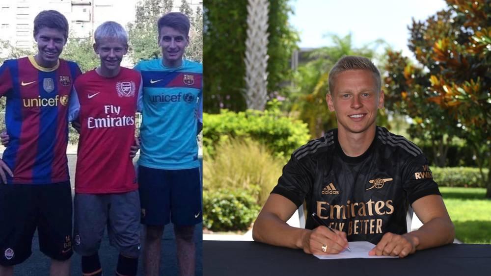 زينشينكو: "حققت حلم طفولتي بانضمامي لفريق أرسنال"