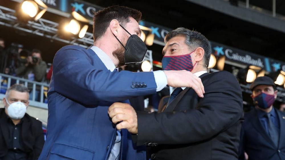 لابورتا يفتح الباب أمام عودة ميسي إلى برشلونة