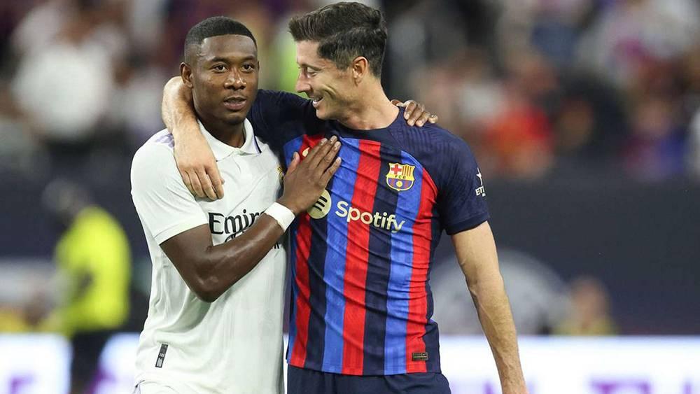 ألابا لليفاندوفسكي بعد هزيمة ريال مدريد في الكلاسيكو الودي: "لا تعتد على هذه النتيجة"