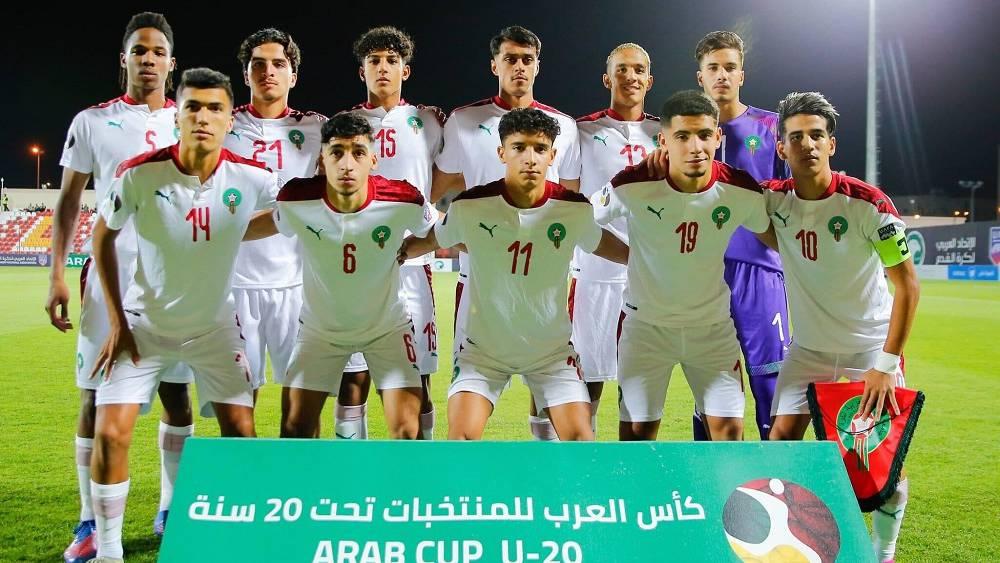 كأس العرب للشباب/ المنتخب المغربي يواجه في ربع النهائي نظيره المصري يوم الأحد المقبل